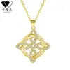 Kamanqi Joyería Joyería Celta Personalidad de Moda Lujo Ligero Nicho Collares de Gama Alta para Mujer Venta al por Mayor Collares Europeos y Americanos