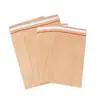 Bolsa de papel kraft gruesa de alta resistencia con tira rasgable, bolsa de embalaje para ropa (camisetas y sudaderas), bolsa para empaque de mensajería, se puede imprimir con logo