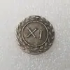 Artesanías antiguas griegas estilo 16 cobre plateado plata dólar de plata antiguo redondo plata al por mayor