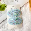 Pasador de Punto con Lunares para Niños Coreanos Pinza BB para Flequillo Lateral de Niñas Accesorios para el Cabello Lindos para Niñas Bebé