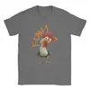 Camiseta para Hombre Divertida con Juego de Palabras de Pollo F-Caw-F Humor Única