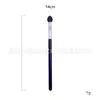 Nuevo cabezal de esponja pincel para sombra de ojos mango largo esponja de látex aplicador de sombra de ojos pincel para difuminar sombra de ojos paquete individual pincel de maquillaje