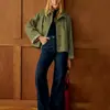 Chaqueta casual simple de mujer para Amazon transfronteriza europea y americana 2026, abrigo de otoño e invierno de manga larga de un solo pecho
