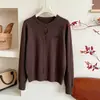 Cardigan Fino de Punto Cachemir Suelto con Bordado de Pegaso, Capa Base para Mujer, Otoño/Invierno, Suelto, Adelgazante, Abrigo de Lana, Top