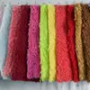 240g Terciopelo Coral Brocado de Poliéster de una cara Gorro de Secado Rápido de una cara Bata Ropa de Casa Pijamas Tela de Toalla Fuerte Absorbente