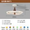 Novo Candeeiro de Teto para Sala de Jantar em Nogueira Estilo Chinês, Candeeiro Minimalista Medieval para Bar Sala de Chá, Novo Candeeiro de Luxo Leve e High-End