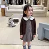 (Novedades 22.09)Vestido de Niña Invierno Infantil Cuadros Falda Larga Algodón Puro Clase A Falda para Bebé Niña