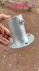 Conector Estandarizado de Protección de Bordes Base Cuadrada Tubería de Acero de 48 mm Base de Refuerzo Accesorio Universal Redondo