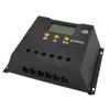 Controlador Solar Fotovoltaico 40A50A60A Identificação Automática 12V24V Controlador de Carga e Descarga