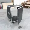 Gabinete para Amplificador 8U/12U/16U Gabinete de Audio para KTV en Casa Chasis Simple Soporte para Mezcladora Estuche de Vuelo
