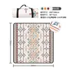 Esterilla de Playa Impermeable Plegable Extra Grande para Exteriores, Esterilla de Picnic para Acampar, Esterilla Impermeable a la Humedad, Esterilla de Picnic Ultrasónica con Película de Aluminio Engrosada