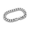 Collar cubano Chao Cool Ran de acero de titanio con encriptación de cuatro lados, molino, cadena gruesa de acero inoxidable de gran venta transfronteriza europea y americana.