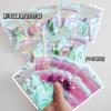 Bolsa Autosellable Colorida Bolsa de Protección Circundante Bolsa Aidou Álbum Bolsa para Guardar Tarjetas Insignia Bolsa a Prueba de Polvo Bolsa Transparente para Joyería