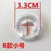 Anillo Bloqueador de Semen Ultra Pequeño de 1.1 mm de Diámetro Interior para Hombres, Anillo Compuesto Bloqueador del Prepucio Anti-Eyaculación, Anillo de Perlas, Súper Bastón para el Clímax, Compartido por Parejas