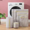 Série Cores Doces 70g Saco de Lavar Malha Fina Espessado Anti-Deformação Especial para Máquina de Lavar Saco de Proteção para Lingerie e Sutiã