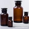 Fornecimento direto de fábrica de frascos de reagentes frasco transparente marrom de boca larga atacado 500ml boca larga 1000ml250 frasco de reagentes