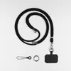 Cordão para celular de pescoço, alça de ombro, retrátil, ajustável, universal, duplo, forte e durável, longo