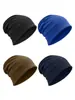 Gorro de terciopelo alemán para invierno, cara pequeña, cortavientos, gorro de pompón, gorro grueso a prueba de frío para ancianos en casa, bufanda cálida para la articulación del cuello
