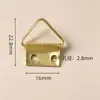 Suministro puntual de fábrica marco de fotos pintura decorativa gancho para colgar anillo de suspensión triangular pintura al óleo pintura china pintura para colgar gancho para colgar accesorios para marcos de fotos