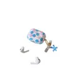 Funda Protectora Transparente con Flores de Purpurina de Comercio Exterior Adecuada para AirPods 5ª/4ª Generación, Nueva Funda Suave de Auriculares con Soporte para Apple 2ª Generación