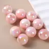 Transmisión en Vivo Popular Chapado en UV Estrella de Cinco Puntas Perlas Sueltas Pulsera de Cuentas Hecha a Mano DIY Collar Cuentas Separadas Joyería de Estrella Accesorios