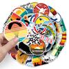 50 Stickers de Graffiti de Paracaidismo Personalizados Transfronterizos Deportes Extremos Decorativos Taza de Agua Funda para Teléfono Móvil Equipaje Stickers Creativos