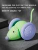 Juguete eléctrico para gatos con forma de ratón, palo automático de autodescarga para gatos, consume fuerza física, coche para gatos, suministros para mascotas