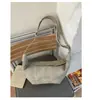 Bolso Cruzado Estilo Coreano Perezoso Retro Croissant para Mujer Otoño 2025 Nueva Moda y Elegante Ropa de Trabajo Bolso de Hombro Versátil