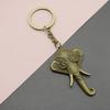Xiyin Temu AliExpress Amazon Explosiones Joyería Simple Elefante Colgante Llavero Colgante