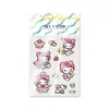 Cielo Sanrio Kuromi My Melody Pegatinas para Uñas Suaves Lindas Halloween Pequeño Diablo Pegatinas para Uñas en Relieve Decoración