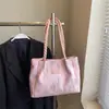 Bolsa Tote Grande Capacidade para Mulheres, Novo Estilo Verão 2026, Listras Color-Blocking, Versátil, Toque de Luxo, Bolsa de Ombro Tendência
