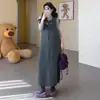 Nuevo Conjunto de Punto para Maternidad Otoño/Invierno Vestido Chaleco de Maternidad Capa Base Conjunto de Dos Piezas para Maternidad Conjunto de Maternidad Estilo Coreano