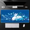 Mousepad Amazon's Popular Fresh Floral Mousepad Liso e Resistente a Manchas Extra Grande Borda Travada Atacado Espessado Escritório