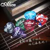 Alice Alice Púas de Guitarra Púas de Dedo de Celuloide Caja de Púas Set Accesorios para Guitarra Acústica Folk Al por Mayor