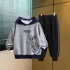 Conjunto de Sudadera para Niños Primavera y Otoño 2026 Nuevo Elegante Casual Deportivo Conjunto de Otoño para Niños Conjunto de Dos Piezas