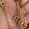 Colar Popular Antigo Xiaohongshu com Pedras Completas para Mulheres, Corrente de Suéter de Luxo Leve de Nicho de Alta Qualidade para Mulheres, Novos Acessórios, Peça Única Dropshipping
