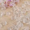 36 Cuentas de Esquina Facetadas Acrílico Transparente Cuentas Sueltas de Colores Cuentas para Jarrón Cuentas Hechas a Mano con Galvanoplastia DIY Accesorios para Joyería