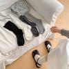Calcetines Holgados Finos de Verano para Mujer Calcetines de Algodón Puro Calcetines de Media Caña Calcetines de Malla de Verano para Mujer Calcetines Zhuji