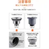 Fregadero de cocina bajante junta reductora junta de conversión bajante de lavabo para verduras unión 45MM58MM