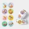 Pegatinas de patrones de recompensa y aliento de dibujos animados para niños, lindas pegatinas de sellos para que los maestros de inglés de jardín de infantes elogien, divertidas para uso transfronterizo