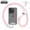 Cordón para Carcasa de Teléfono Móvil Multifuncional Anti-Pérdida Correa Tejida para el Cuello Ajustable Larga Correa para Teléfono Portátil