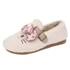 Zapatos cálidos de invierno para mujer 2026, forrados de polar y engrosados, pantuflas de felpa, estilo slip-on, pantuflas de algodón de suela plana para uso en interiores