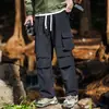 2026 Nuevos Pantalones Deportivos para Hombre, Pantalones de Nueve Puntos, Casuales para Exteriores para Hombre, Verano, Delgados, Sueltos, Impermeables, Pantalones Casuales