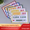 Kakshi A4 capa magnética de borracha dura capa protetora capa magnética para fotos capa inspeção capa magnética capa de borracha dura personalização