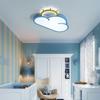 Tmall Elf Wifi Lámpara de Techo LED Escandinava Nueva para Habitación Infantil Dibujos Animados Creativos Planeta Azul Habitación