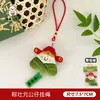 Colgante Creativo de Muñeco de Bote de Dragón Tengyi para el Festival del Bote de Dragón, Cuerda Colgante con Borla para Mochila de Niñas, Muñeco Creativo Pequeño Regalo de Festival