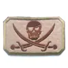 A NOSOTROS. Parche de Moral de Insignia Pirata Jolly Roger de los Navy Seals con Calavera de Ojos Grandes y Pequeños