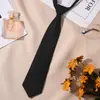 Pajarita JK Estilo Universitario Femenino Uniforme de Niña Cuello Infantil Flor Gratis Pajarita para Foto de Graduación Camisa de Niño