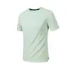 Camiseta Deportiva Transfronteriza para Hombre de Manga Corta Transpirable que Absorbe la Humedad Cuello Redondo Secado Rápido Ropa para Correr y Fitness para Hombre Alta Elasticidad t