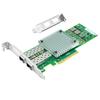 Placa de Rede para Servidor PCIeX 80000 M Porta Dupla Óptica Porta Óptica SFP Fibra Óptica 10G Automação Industrial BCM57810